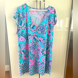 Lily Pulitzer Jungle Sunrise cover up NEW WITH TAGS XL